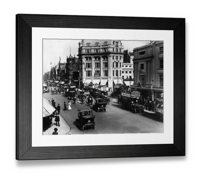 Framed Print : Oxford Circus Framed Print : Oxford Circus