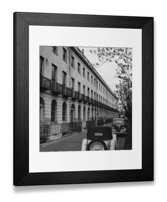 Framed Print : Reading Houses Framed Print : Reading Houses
