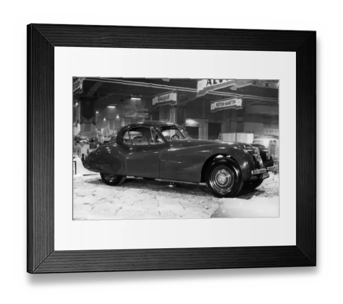 Framed Print : Jaguar XK 120