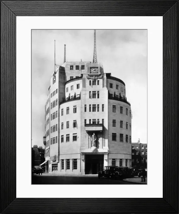 Framed Print : Broadcasting House Framed Print : Broadcasting House