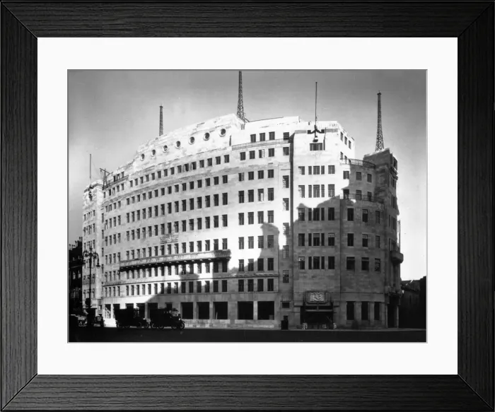 Framed Print : Broadcasting House Framed Print : Broadcasting House