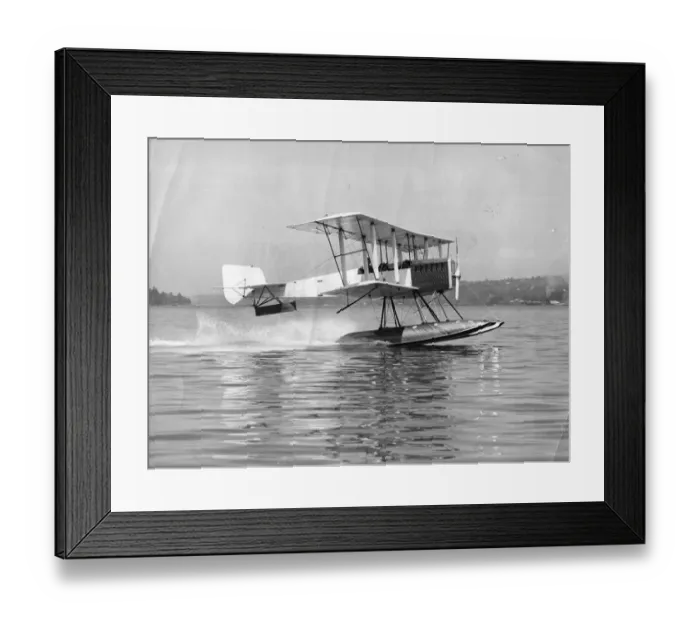 Framed Print : 1916 Bi-Plane Framed Print : 1916 Bi-Plane