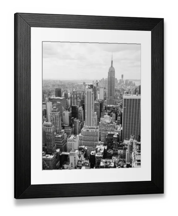 Framed Print : High angle view of Manhattans skyscrapers Framed Print : High angle view of Manhattans skyscrapers
