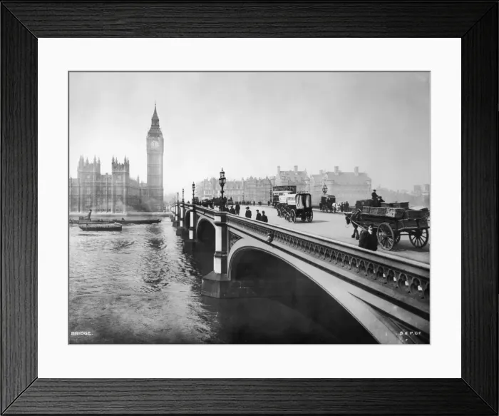 Framed Print : Westminster Bridge Framed Print : Westminster Bridge