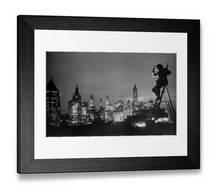 Framed Print : Head For Heights - New York Framed Print : Head For Heights - New York
