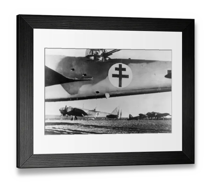 Framed Print : Free French Aircraft Framed Print : Free French Aircraft