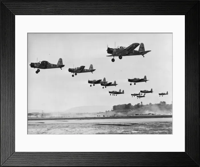 Framed Print : Formation Flying