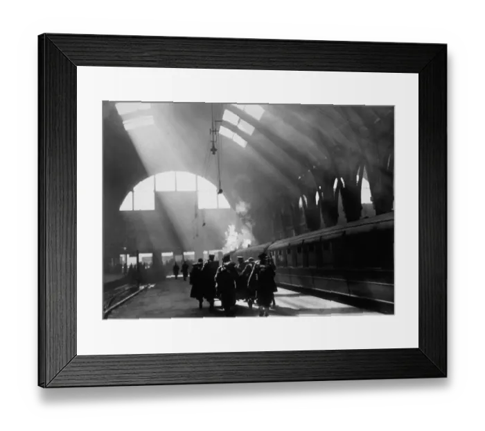 Framed Print : Sunlit Station Framed Print : Sunlit Station