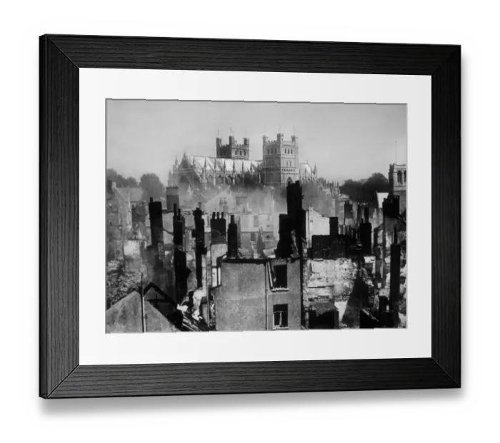 Framed Print : Exeter Cathedral Framed Print : Exeter Cathedral