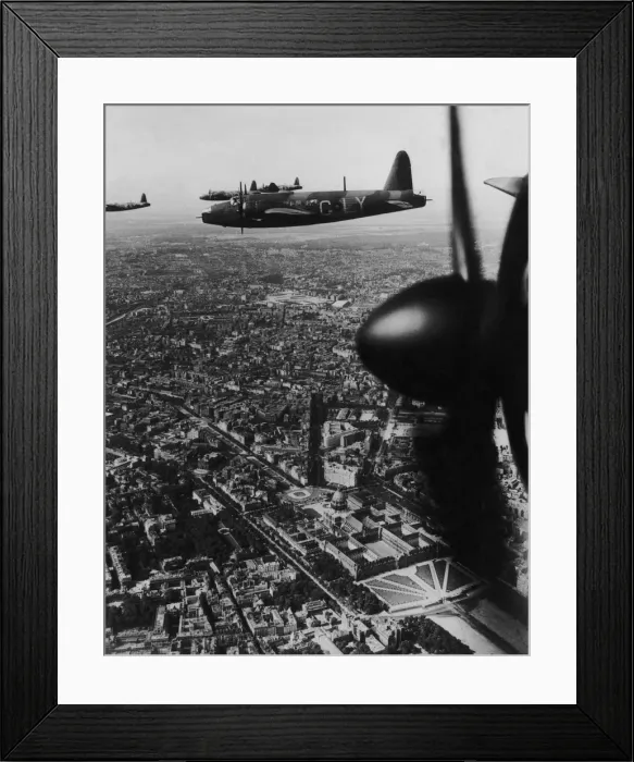 Framed Print : Planes Over Paris Framed Print : Planes Over Paris