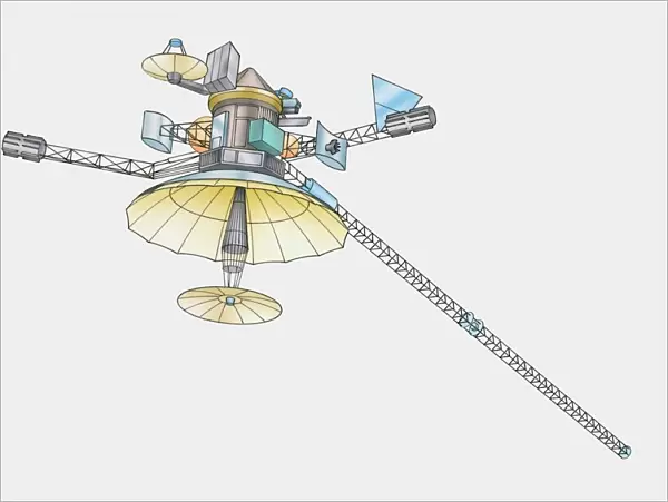 Illustration of Galileo Probe
