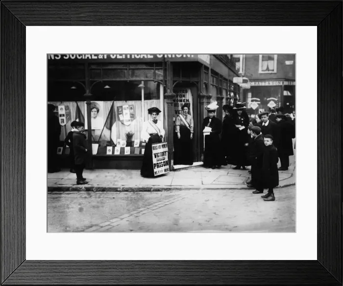 Framed Print : Suffragettes Framed Print : Suffragettes