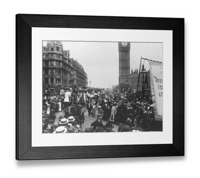 Framed Print : Suffragettes Framed Print : Suffragettes