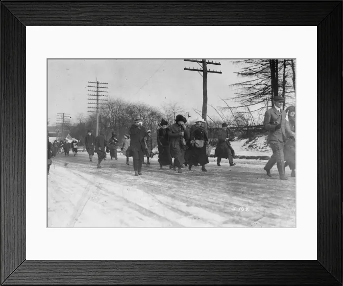 Framed Print : Marching Suffragettes Framed Print : Marching Suffragettes
