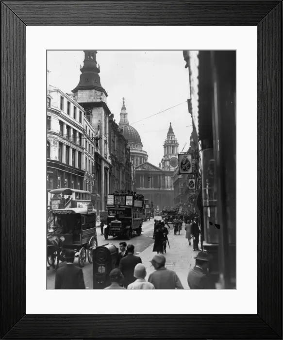 Framed Print : Ludgate Circus Framed Print : Ludgate Circus
