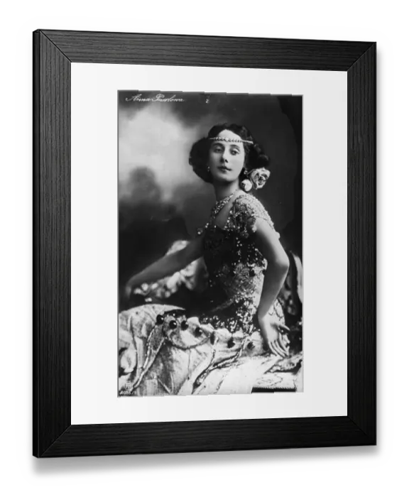 Framed Print : Pavlova In Costume