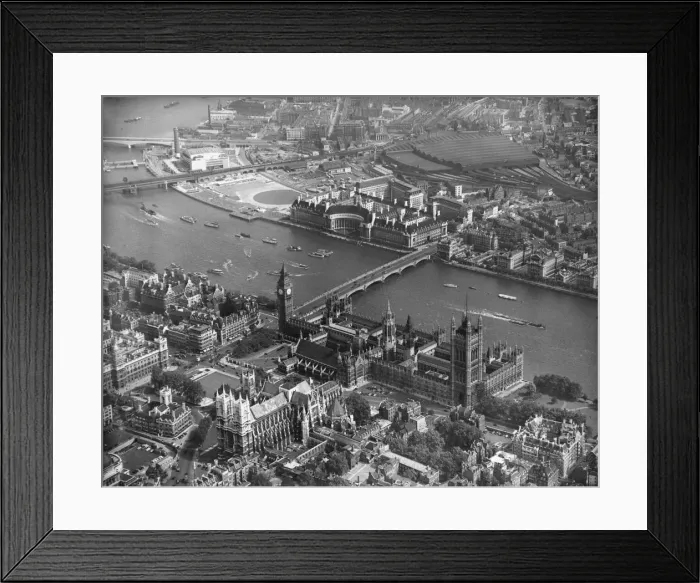 Framed Print : London From The Air Framed Print : London From The Air