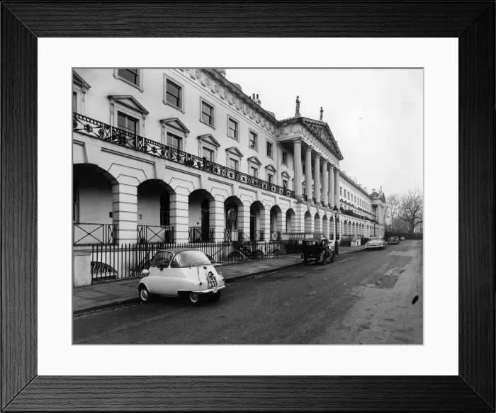 Framed Print : Hanover Terrace Framed Print : Hanover Terrace