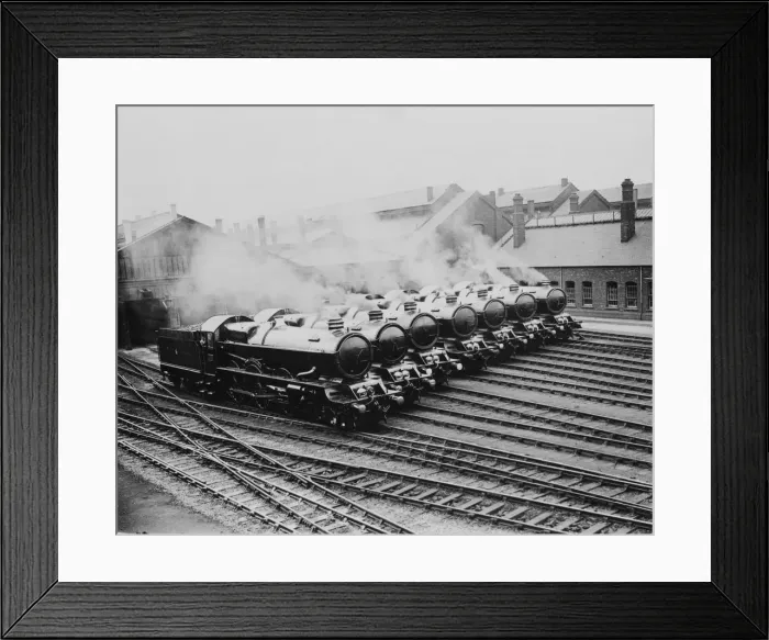 Framed Print : King Class Locomotives Framed Print : King Class Locomotives