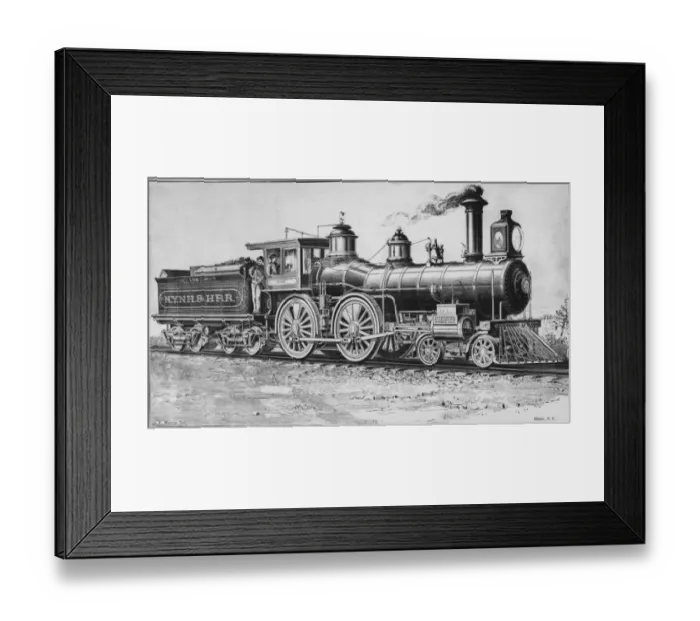 Framed Print : Standard Passenger Locomotive Framed Print : Standard Passenger Locomotive