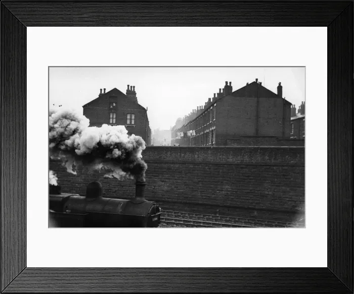 Framed Print : Railway Houses Framed Print : Railway Houses