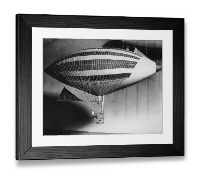 Framed Print : Electric Airship Framed Print : Electric Airship