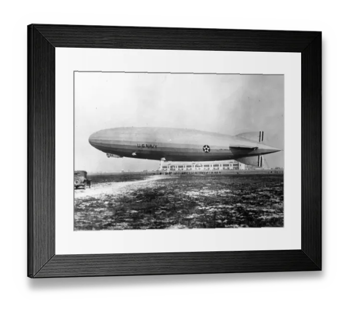 Framed Print : A Dirigible Framed Print : A Dirigible
