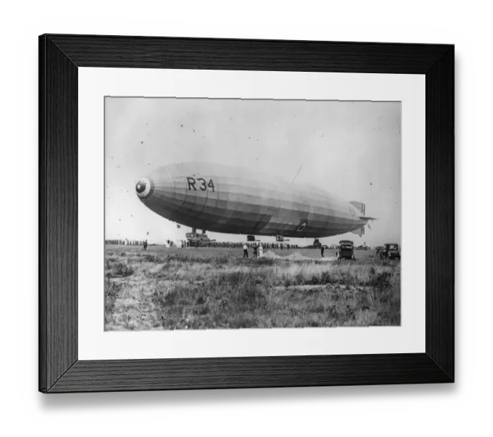 Framed Print : R 34 Flight Framed Print : R 34 Flight