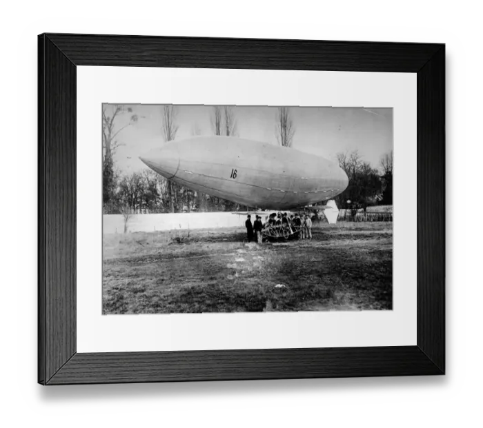 Framed Print : Santos-Dumont Airship Framed Print : Santos-Dumont Airship