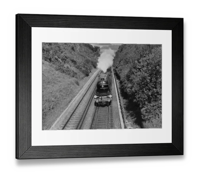 Framed Print : Famous Steam Engine The Flying Scotsman Framed Print : Famous Steam Engine The Flying Scotsman
