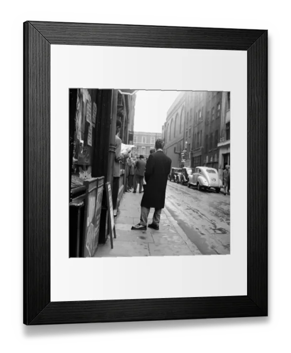 Framed Print : Musicians Looking For Work outside the offices of the London Orchestral Association in Piccadilly Framed Print : Musicians Looking For Work outside the offices of the London Orchestral Association in Piccadilly