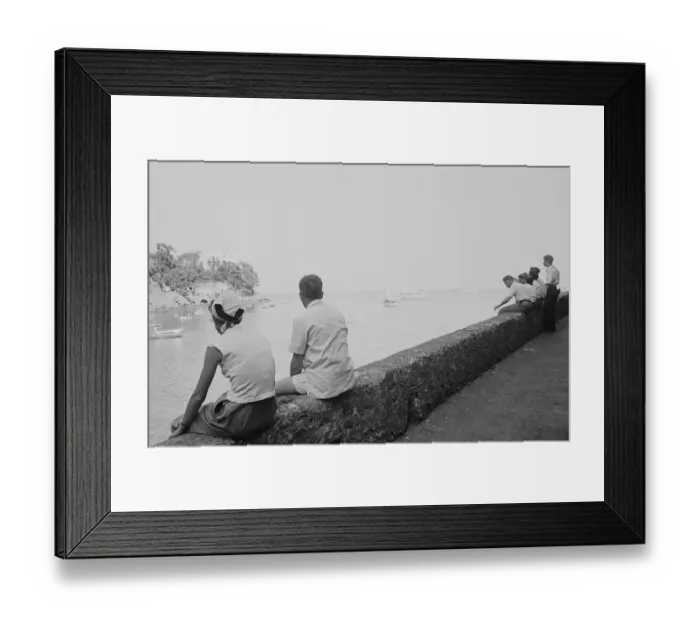 Framed Print : Paraggi Beach Italy Framed Print : Paraggi Beach Italy