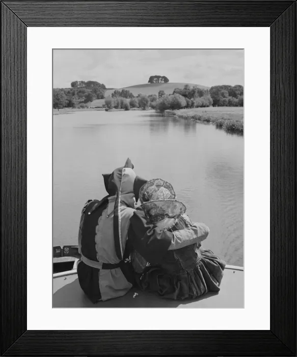 Framed Print : Strolling Players Go By Boat Framed Print : Strolling Players Go By Boat