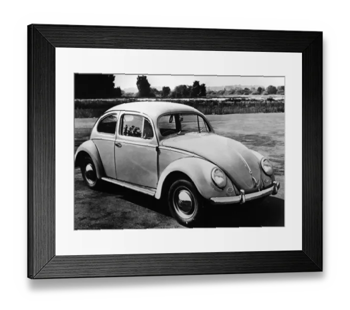 Framed Print : The Peoples Car, the Volkswagen Beetle Framed Print : The Peoples Car, the Volkswagen Beetle