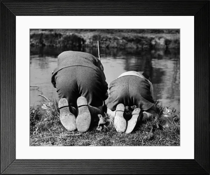 Framed Print : New Angle On Angling Framed Print : New Angle On Angling