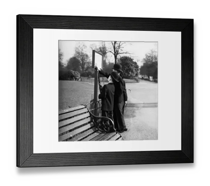 Framed Print : Young Gentlemen Dressed as a Future Diplomat Framed Print : Young Gentlemen Dressed as a Future Diplomat