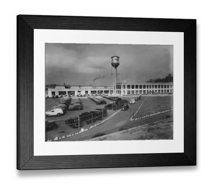 Framed Print : Chevrolet Heaquarters Framed Print : Chevrolet Heaquarters