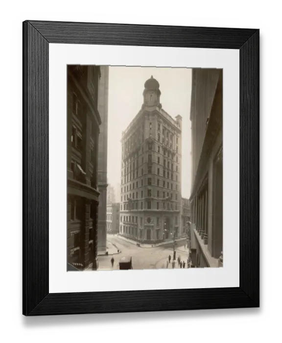 Framed Print : Elias F. Noyes Building In New York Financial District Framed Print : Elias F. Noyes Building In New York Financial District