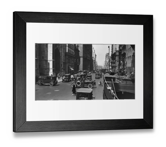 Framed Print : Police On Fifth Framed Print : Police On Fifth