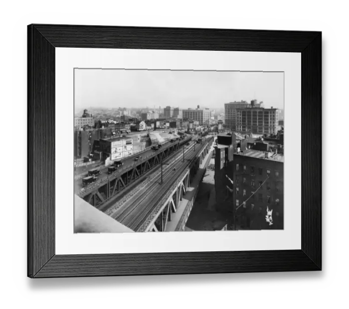 Framed Print : Brooklyn Railway Framed Print : Brooklyn Railway
