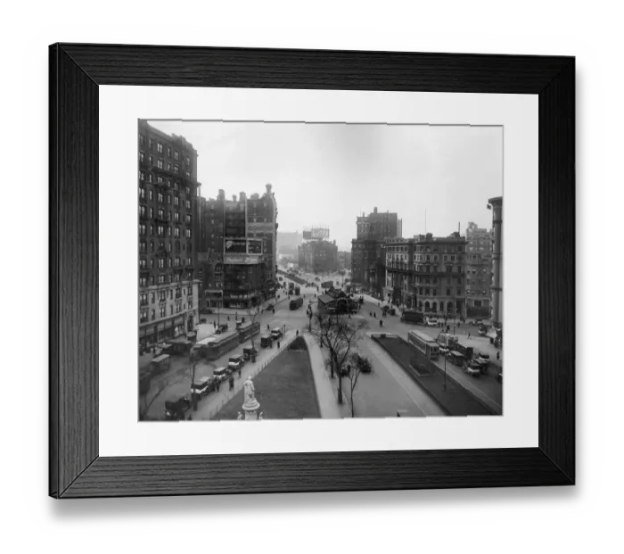 Framed Print : Manhattan Traffic Framed Print : Manhattan Traffic