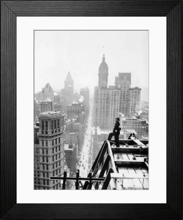 Framed Print : Smoking On The Job Framed Print : Smoking On The Job