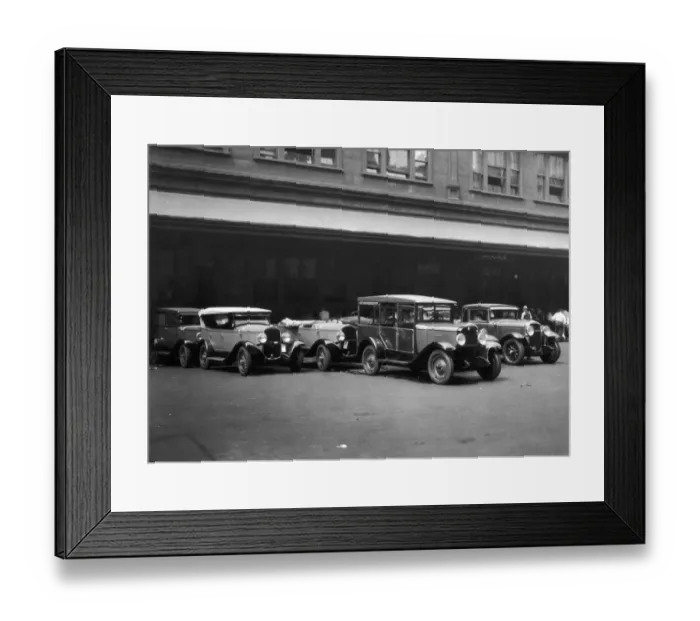 Framed Print : New York Car Park Framed Print : New York Car Park