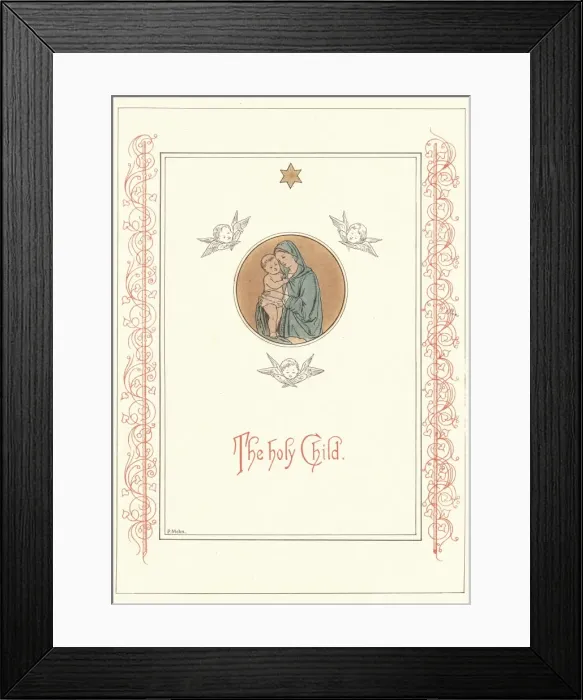 Framed Print : The Holy Child Framed Print : The Holy Child