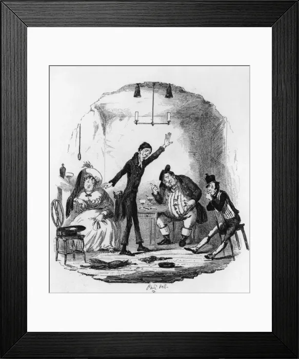 Framed Print : The Red-Nosed Man Framed Print : The Red-Nosed Man
