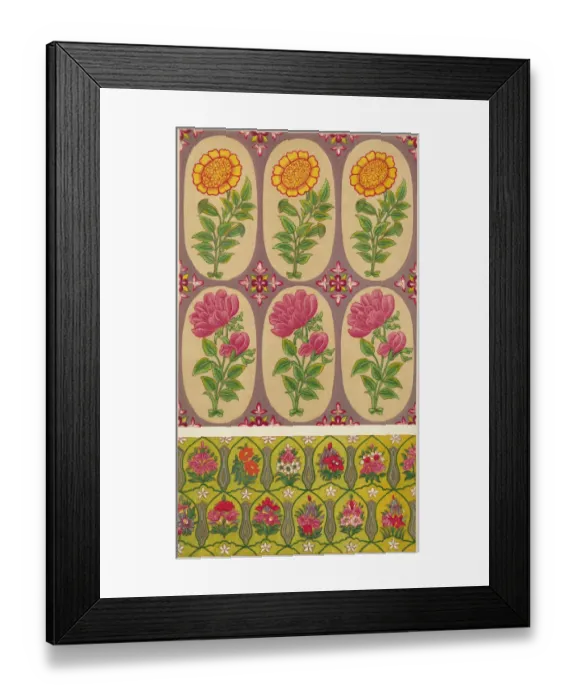 Framed Print : Persian Textile Framed Print : Persian Textile