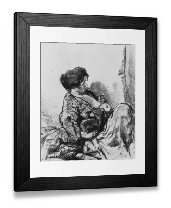 Framed Print : Mother And Child Framed Print : Mother And Child