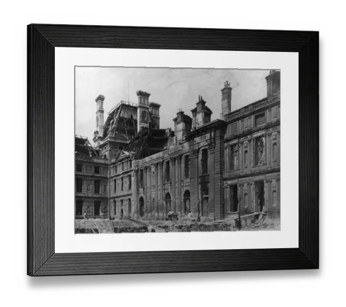 Framed Print : The Louvre Framed Print : The Louvre