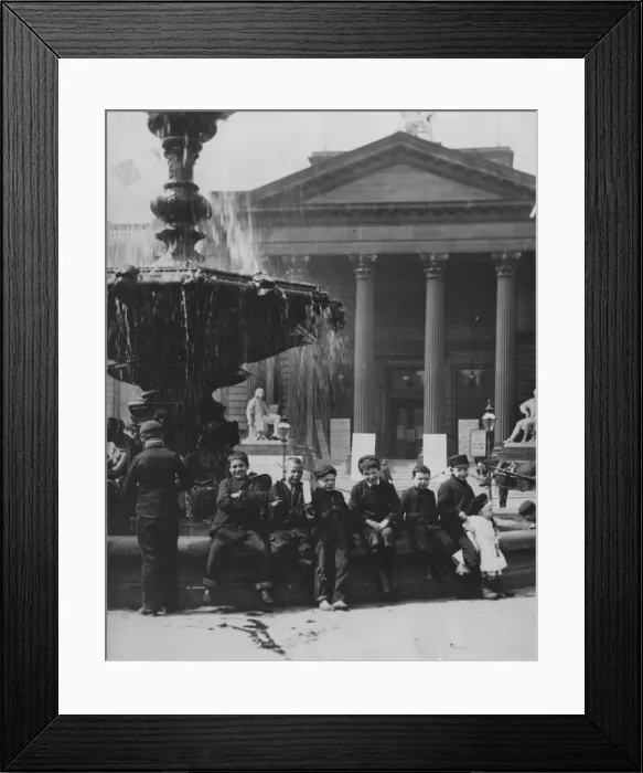 Framed Print : Street Urchins Framed Print : Street Urchins