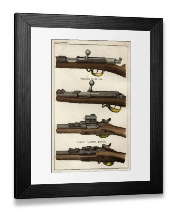 Framed Print : Gun Mechanisms Framed Print : Gun Mechanisms